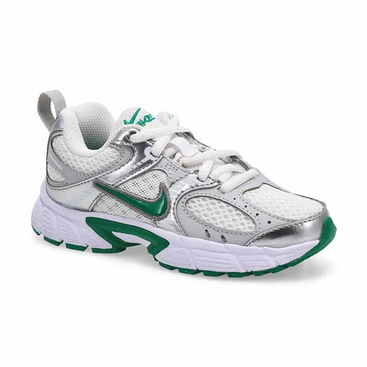 NIKE V5 RNR LACE (PS) WHITE/MALACHITE-VAST GREY-MTLC SILVER-PENCIL P IR2305-107