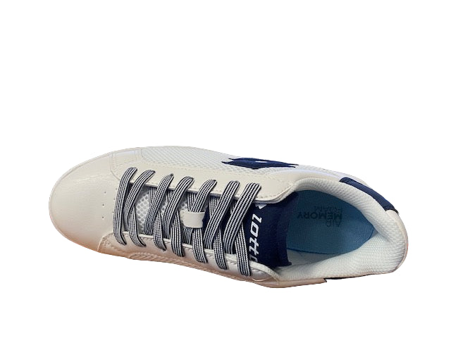Lotto 1973 AMF NET WHITE/DRESS BLUE scarpe tennis uomo pelle e mesh bianco/blu 219248-10U