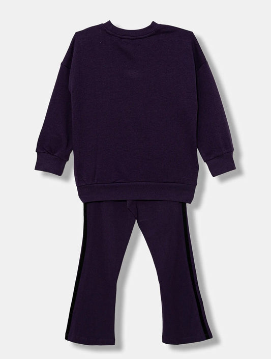 ADIDAS AOR LOOSE CREW SET AURPLU JY3744