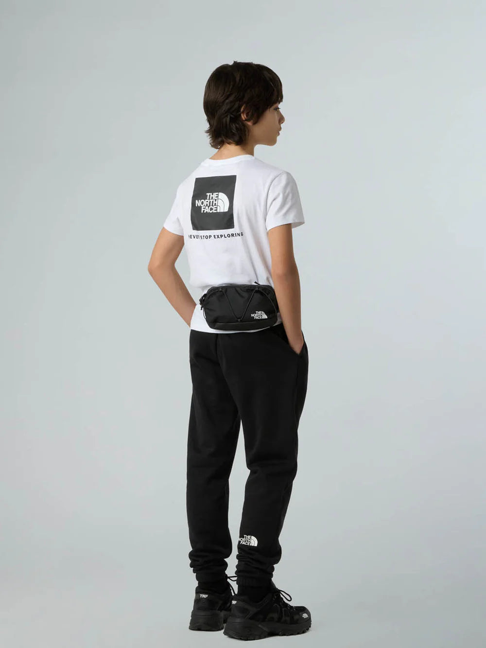 THE NORTH FACE TEEN BOX NSE REGULAR SS TEE TNF WHITE NF0A8EFNFN41