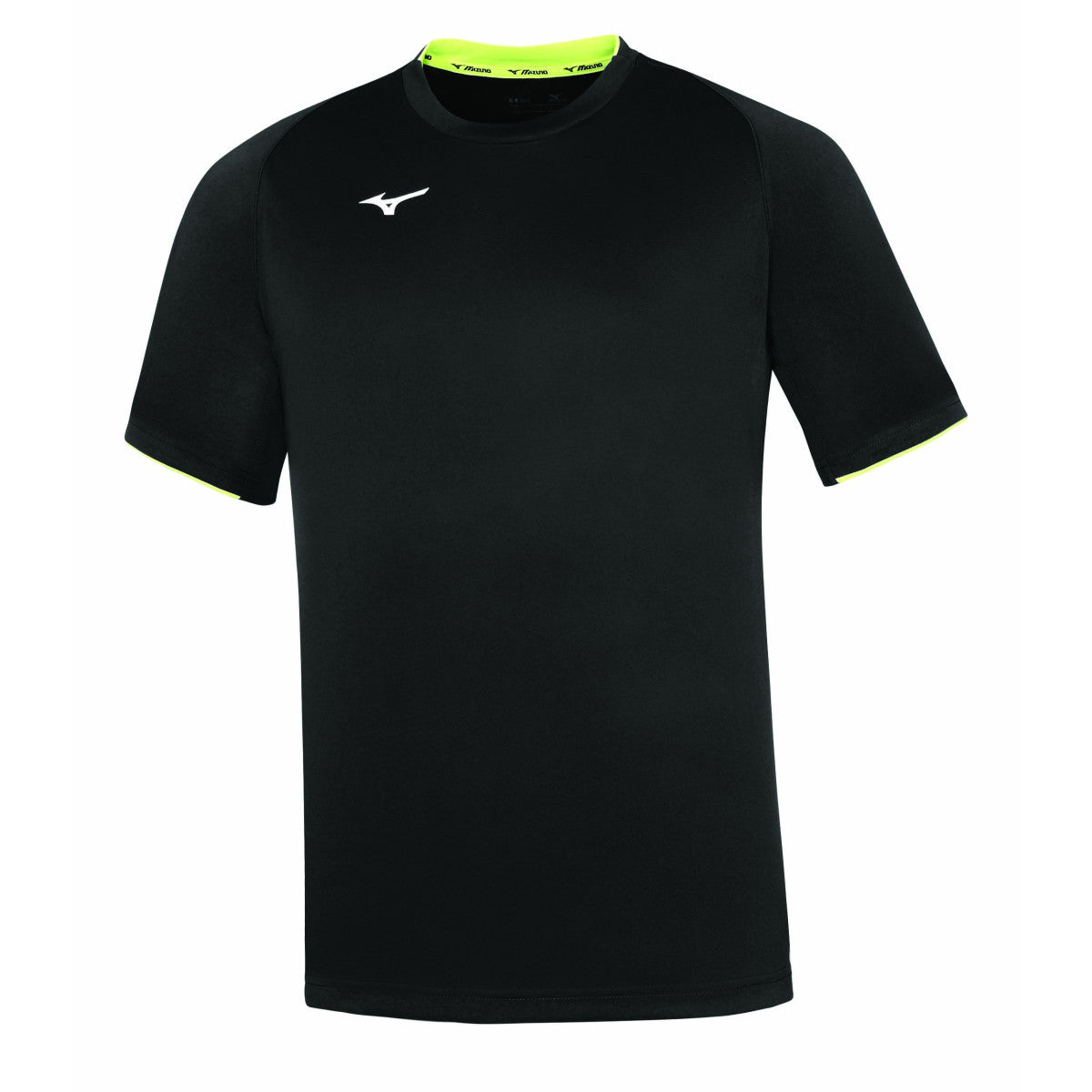TEAM CORE S/SLEEVE TEE Black/Yellow Fluo 32EA700209