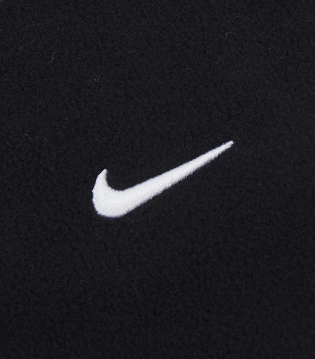 NIKE YA 1 FLEECE NECK WARMER BK/WH N1010527010OS