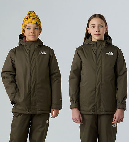 THE NORTH FACE TEEN SNOWQUEST JACKET NEW TAUPE GREEN NF0A8EJQ21L1