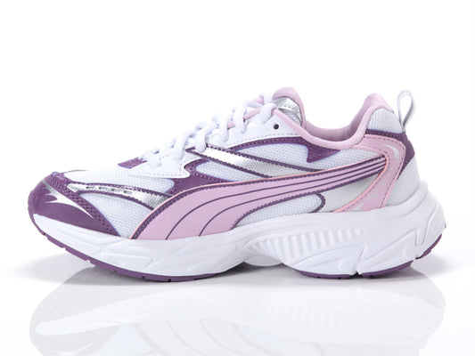 PUMA MORPHIC TECHIE JR WHITE-GRAPE MIST-CRUSHED BERRY 396621-04