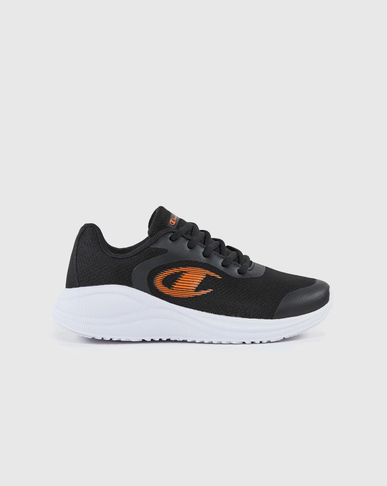 CHAMPION SYPHON ENGAGE MESH B GS LOW CUT SHOE NBK/ORANGE S32905-KK006