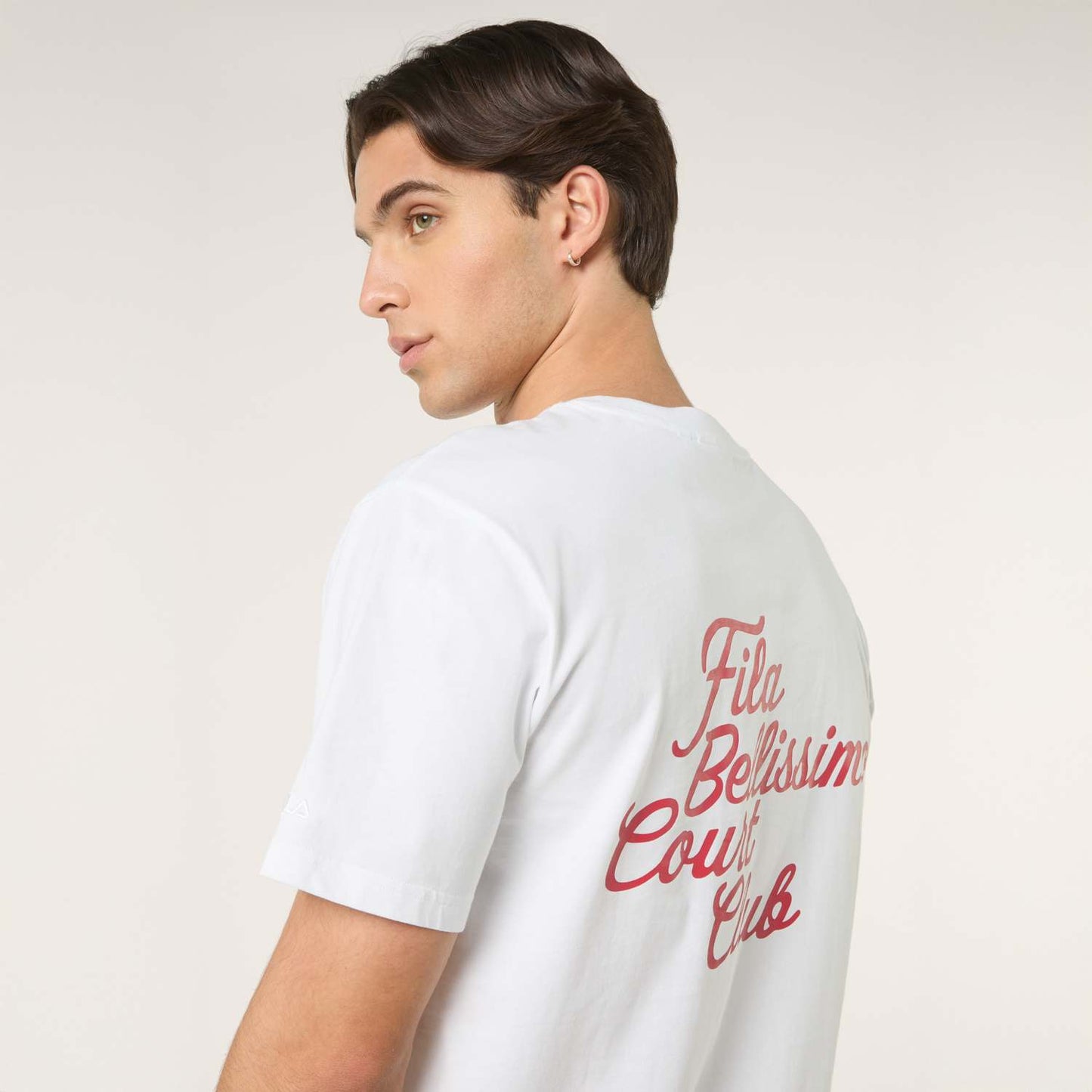 FILA VILLA relaxed graphic t-shirt FAM1207-10001