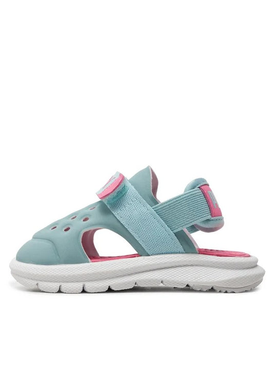 PUMA EVOLVE SANDAL AC INF TURQUOISE SURF-FAST PINK-WHITE 389148-09