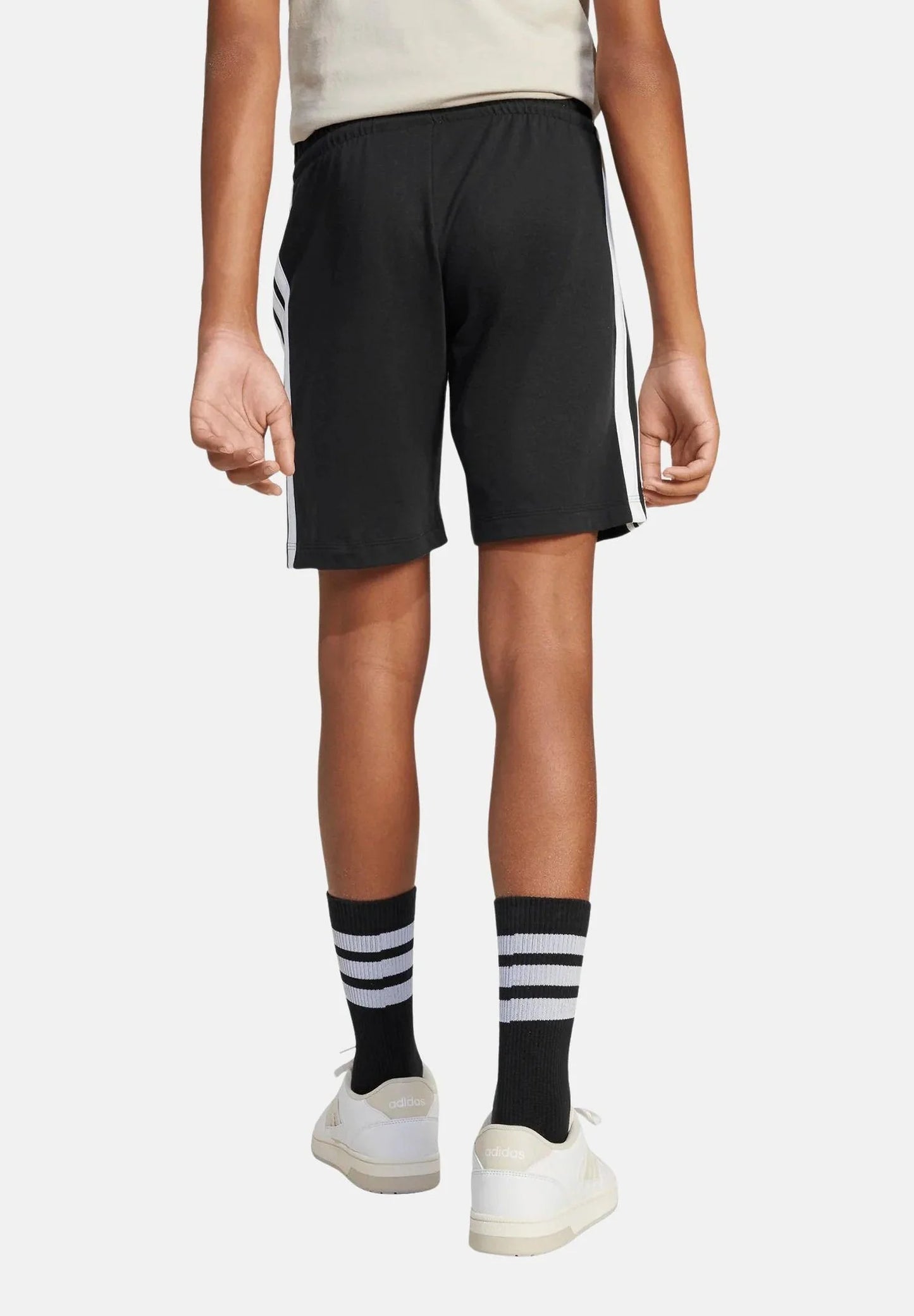 ADIDAS ADI J 3S KN SH 210 BLACK/WHITE JE0310