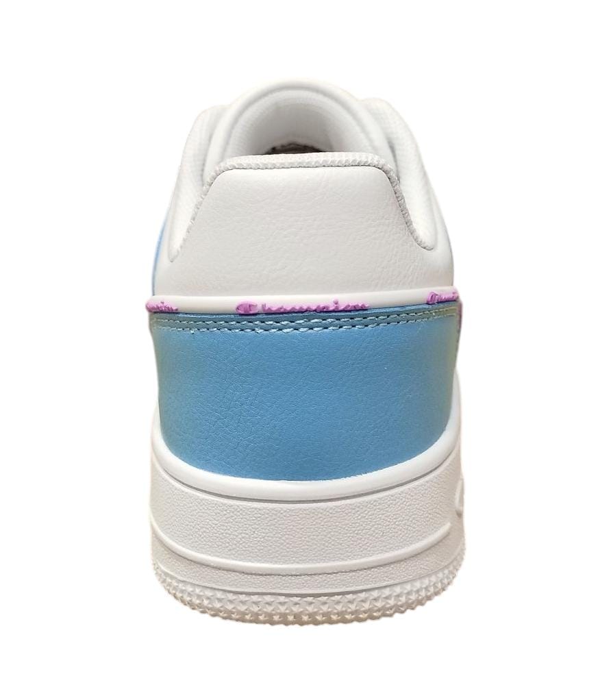 CHAMPION RD18 2.0 LOW G GS LOW CUT SHOE WHT/AQBL/OFF S32679-WW007