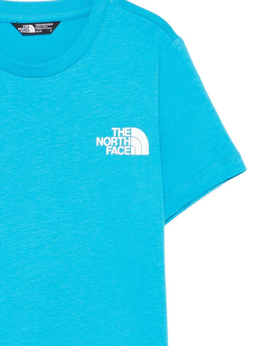 THE NORTH FACE TEEN BOX NSE REGULAR SS TEE MERIDIAN BLUE NF0A8EFND7R1