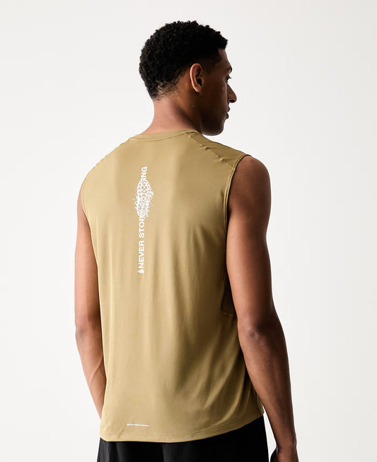 THE NORTH FACE M LIGHTBRIGHT TANK - GRAPHIC CEDAR NF0A8G2D2EL1