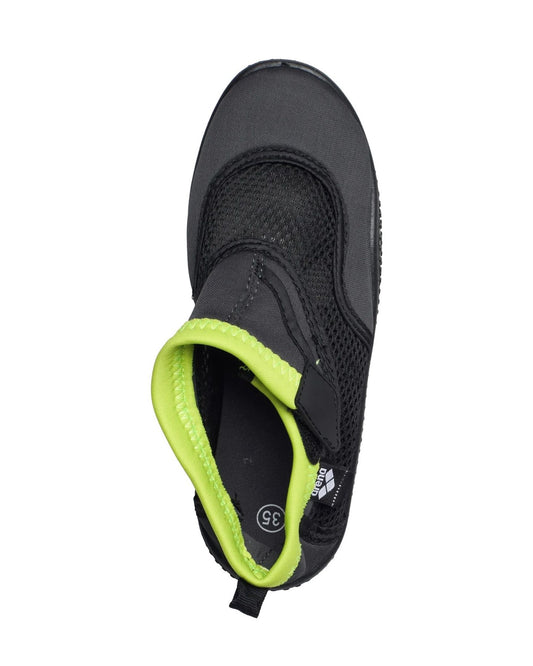 Arena WATERSHOES JR DARK_GREY-LIME 005294100