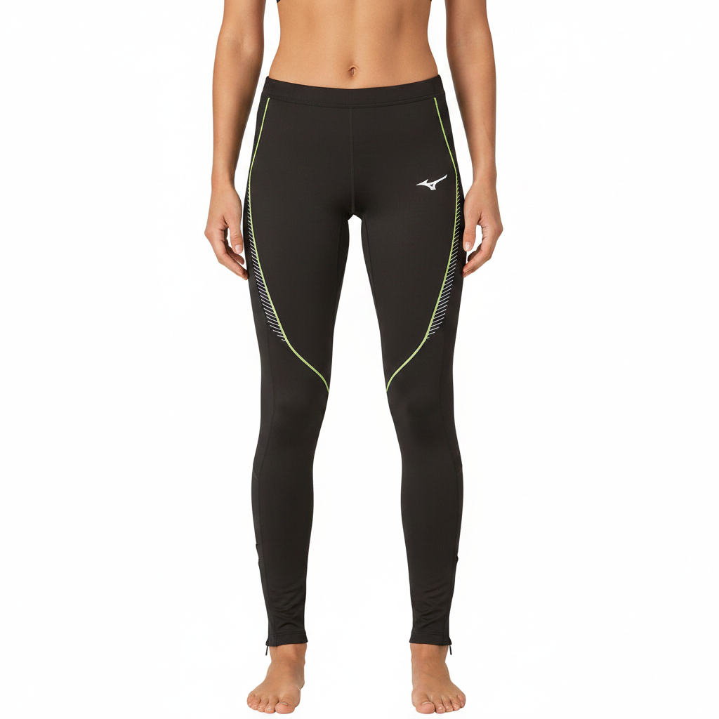 Mizuno Premium JPN Long Tight U2EB720309 - Nero indossato