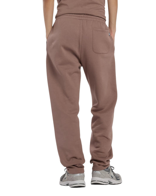 NEW BALANCE LINEAR GRAPHIC FLEECE PANT - EARTH SHADOW MP53508EAS