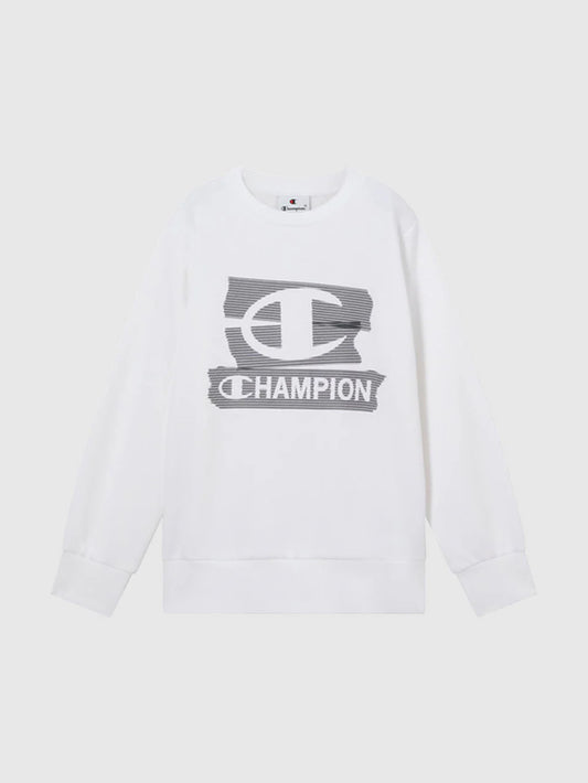 CHAMPION CMP CREWNECK SWEATSHIRT WHT 307254-WW001