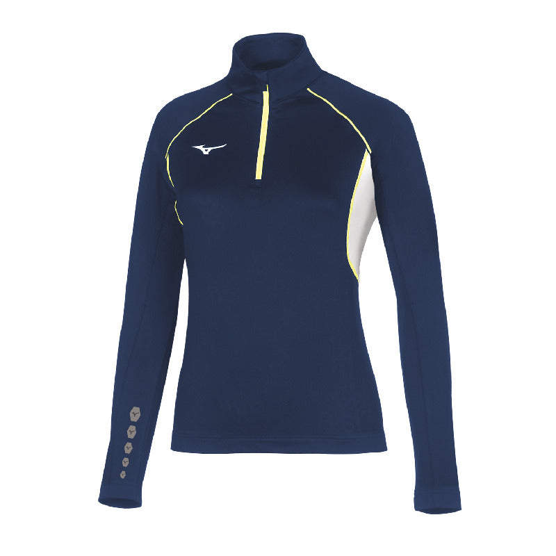 Mizuno Premium JPN Warmer Top – Felpa Navy