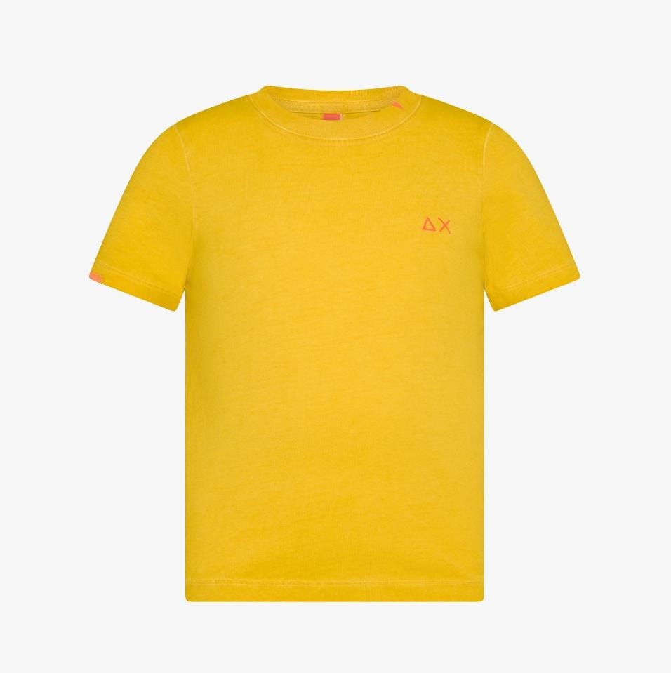 Sun68 BOY'S T-SHIRT SPECIAL DYED BEACH LOGO S/S T35345-23