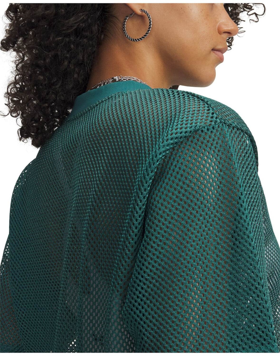 UNDER ARMOUR FOOTBALL MESH CROP TEE 6010953-338