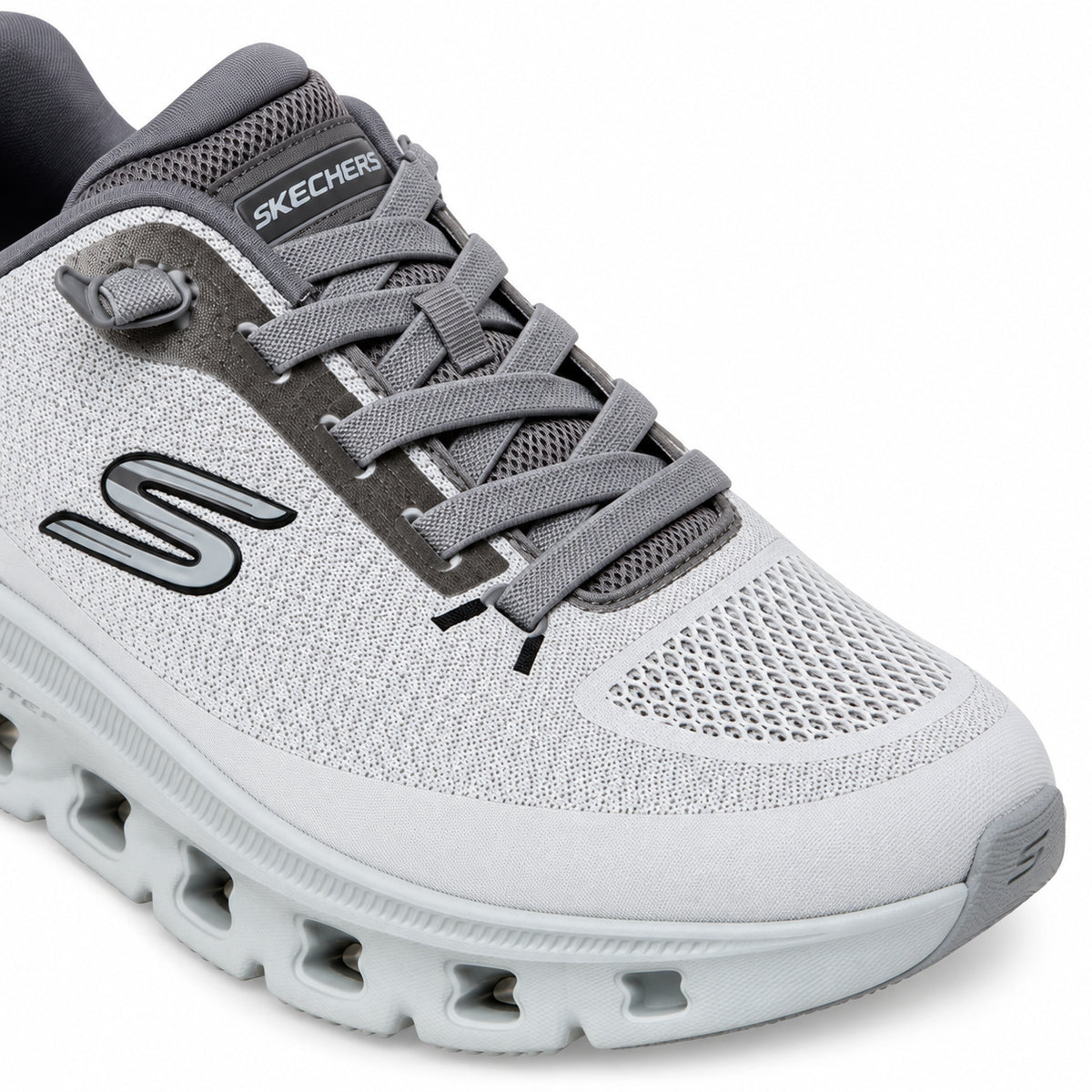 Skechers Glide-Step Pro - Waverra – Scarpe sportive uomo grigio in mesh – 233132-GRY