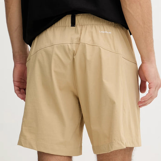 THE NORTH FACE M CLASS V PATHFINDER BELTED SHORT - 7" KHAKI STONE NF0A8BHVLK51