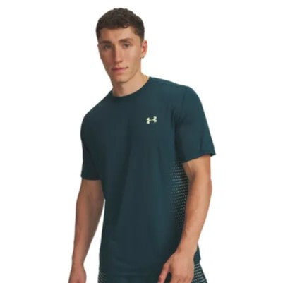 Under Armour Tech Play Short Sleeve – T-Shirt Tecnica Uomo Manica Corta Verdone