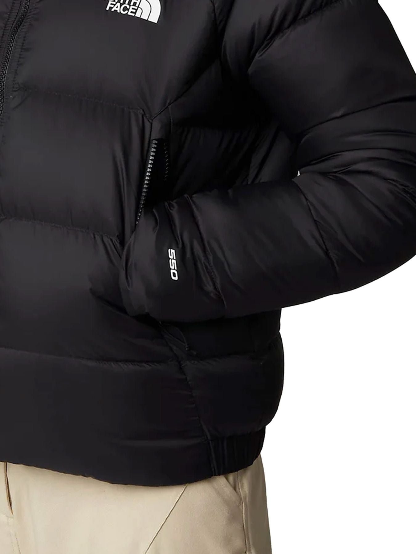THE NORTH FACE W HYALITE DOWN HOODIE EU TNF BLACK NPF NF0A3Y4R4H01