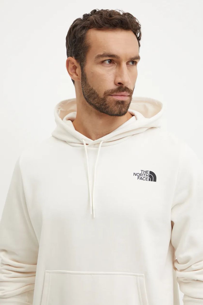 THE NORTH FACE M HOOD LOGO P/O WHITE DUNE NF0A89EJQLI1