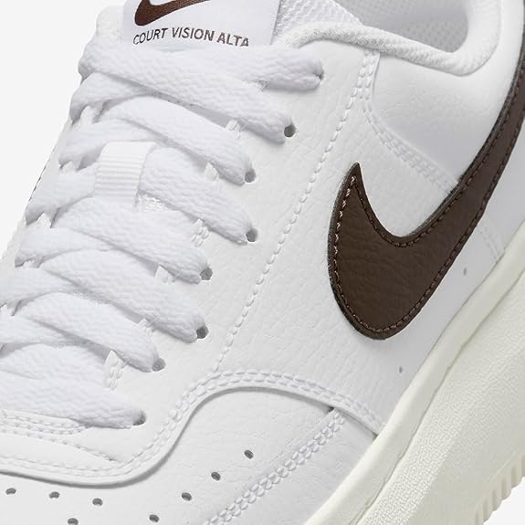 NIKE COURT VISION ALTA WHITE/BAROQUE BROWN-SAIL DM0113-103