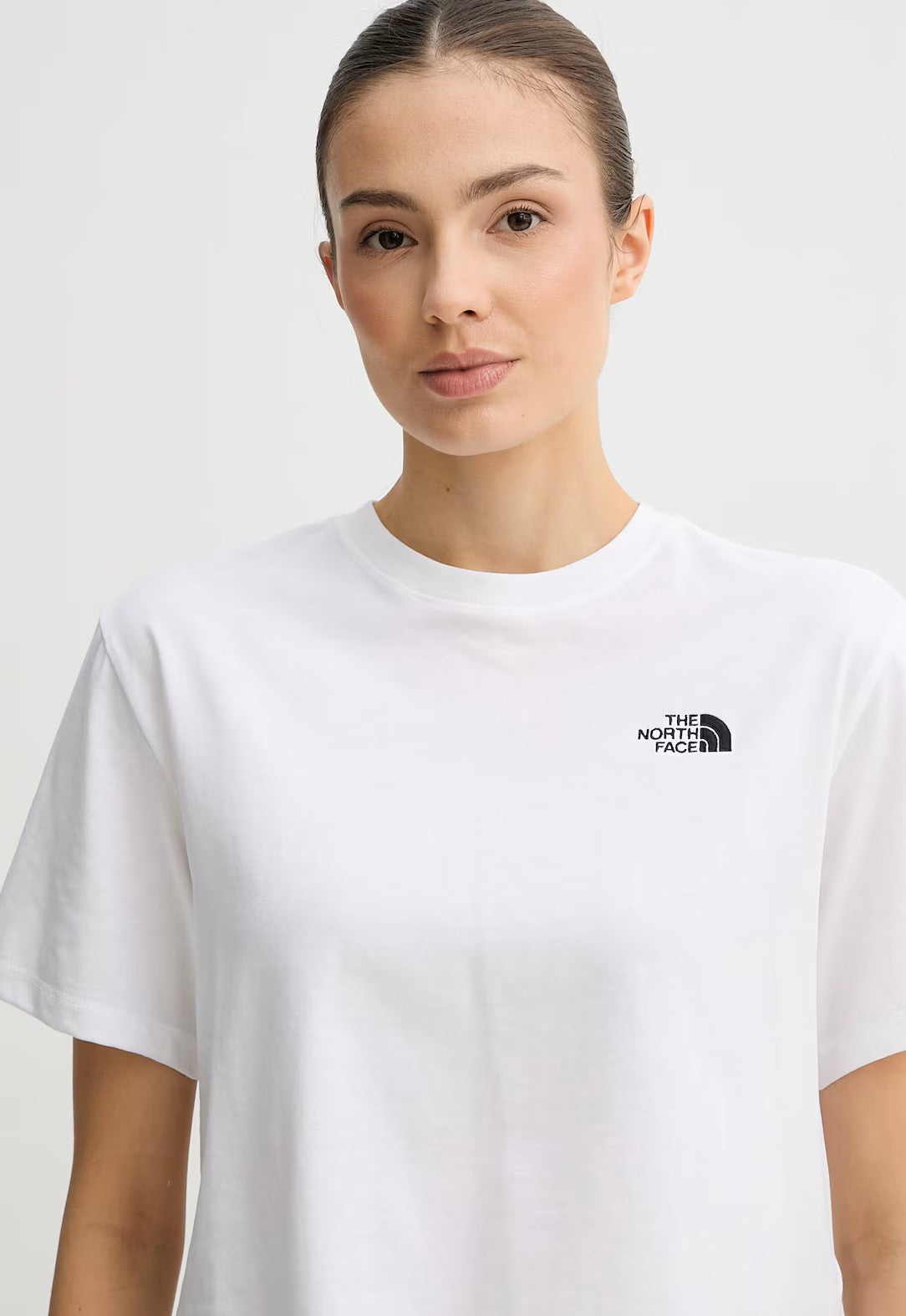 THE NORTH FACE W EVOLUTION SIMPLE DOME CROP RLX SS TEE TNF WHITE NF0A8FDHFN41