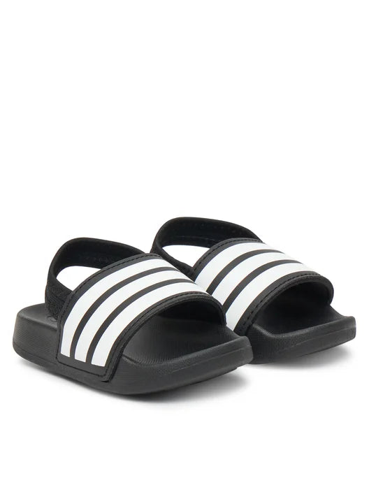 ADIDAS ADILETTE ESTRAP I CBLACK/FTWWHT/CBLACK JR5323