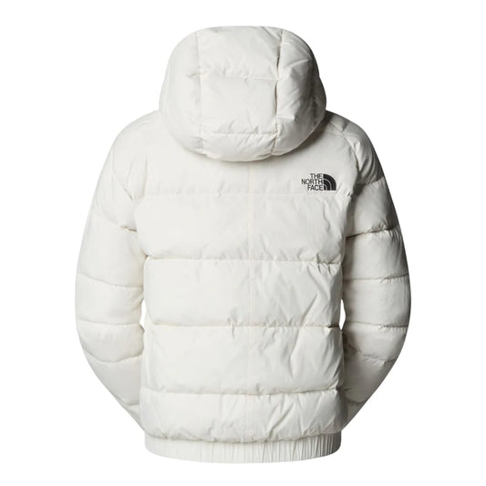 THE NORTH FACE W HYALITE DOWN HOODIE WHITE DUNE NF0A8E75QLI1