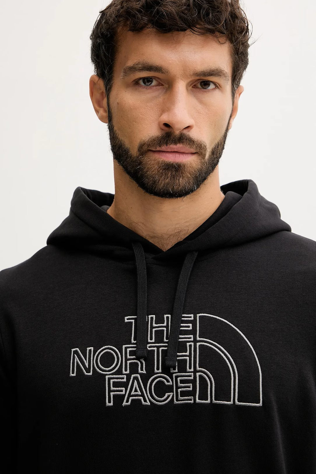 THE NORTH FACE M DREW PEAK LIGHT REGULAR HOODIE TNF BLACK/SMOKED PEARL NF0A8C1BWOO1