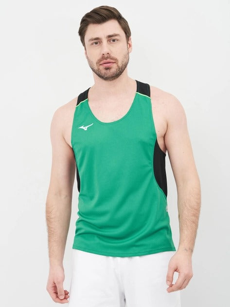 Mizuno Team Premium JPN Singlet – Canotta Verde