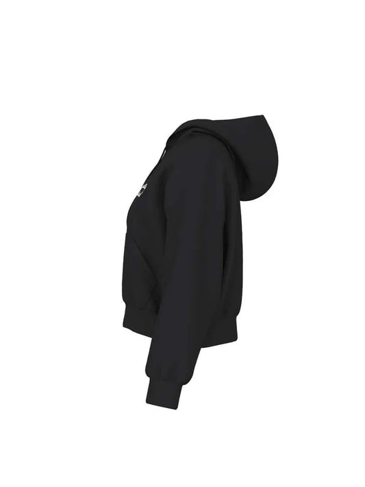 NEW BALANCE LINEAR HERITAGE FLEECE FULL ZIP - BLACK WJ53509BK