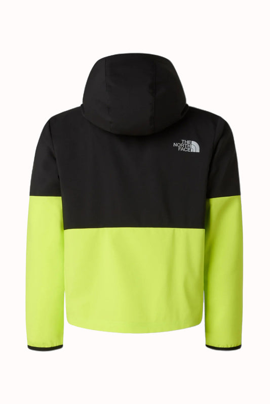 THE NORTH FACE B ON THE TRAIL FZ HOODIE TNF BLACK/FIZZ LIME/SIL NF0A8FPXMCO1