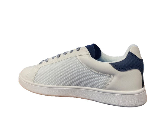 Lotto 1973 AMF NET WHITE/DRESS BLUE scarpe tennis uomo pelle e mesh bianco/blu 219248-10U