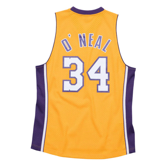 Mitchell & Ness NBA SWINGMAN HOME JERSEY LAKERS 1999 SHAQUILLE O'NEAL SMJYGS18179-LALLTGD99SON