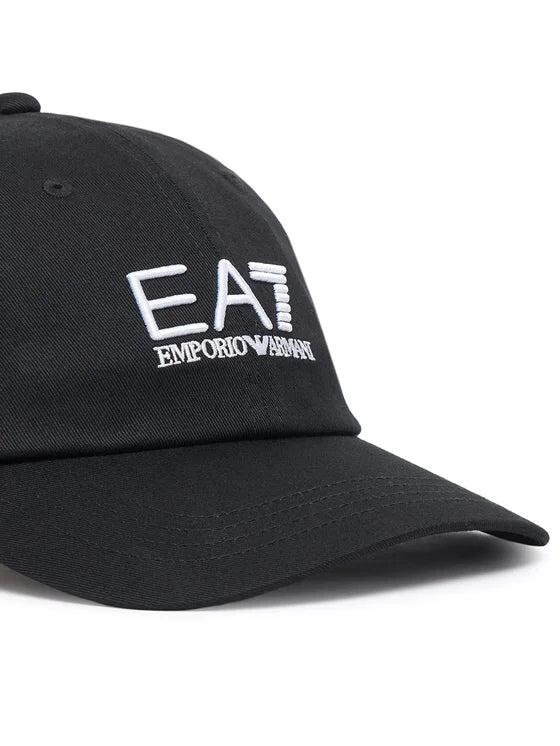 EA7 Emporio Armani Cappello da Baseball 7X000592-MC001 | Unisex | Nero/Bianco