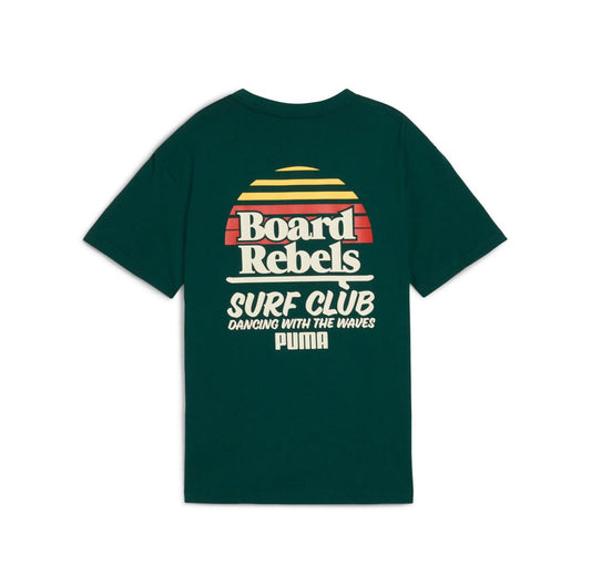 PUMA MID90S GRAPHIC TEE IV B GREEN 685153-60