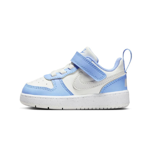 NIKE COURT BOROUGH LOW RECRAFT SUMMIT WHITE/VAST GREY-COBALT PULSE DV5458-128