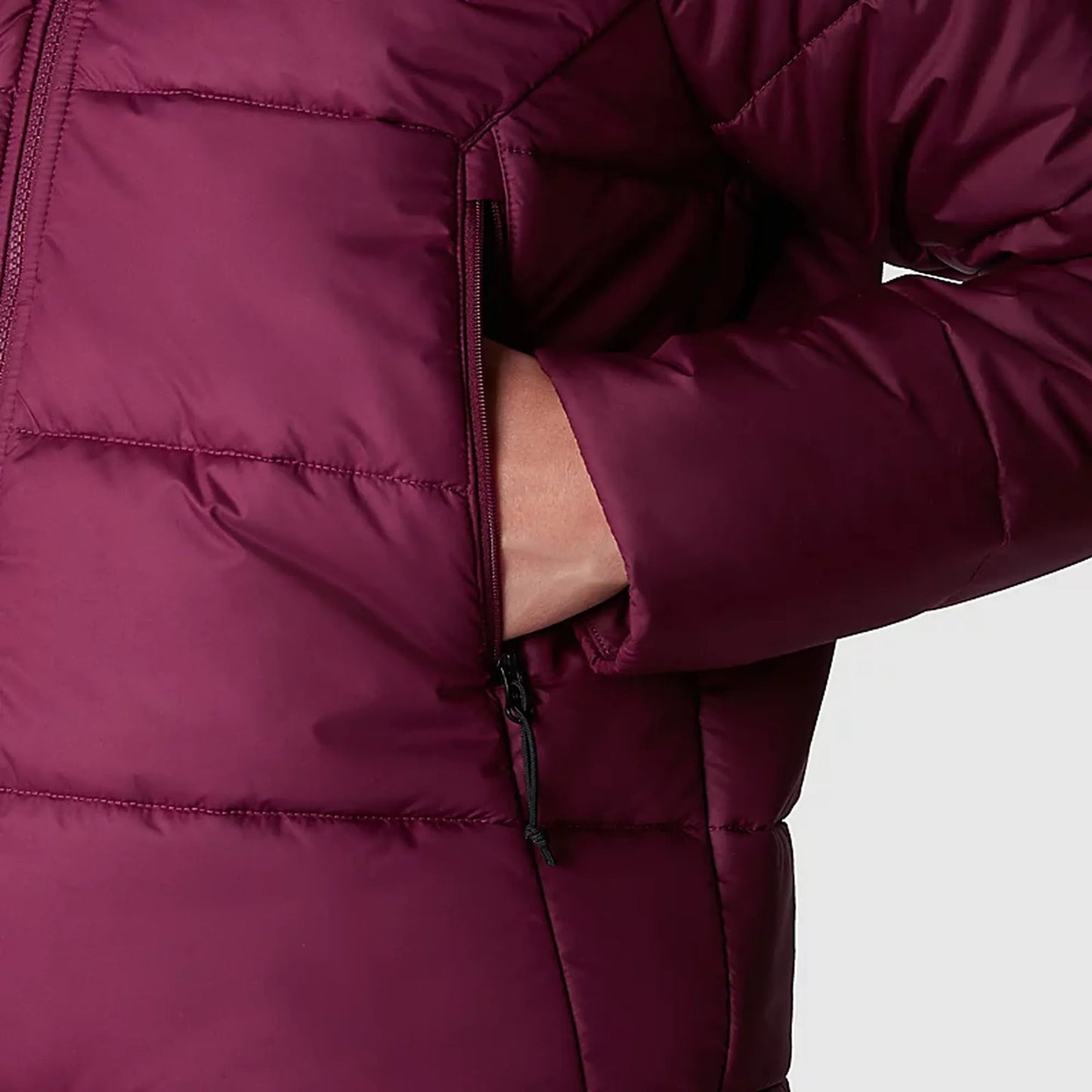 THE NORTH FACE NTF W HYALITE SYNTHETIC HOODIE BOYSENBERRY NF0A7ZIVI0H1