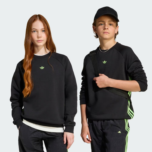 ADIDAS AOR LOOSE CREW BLACK JV7795