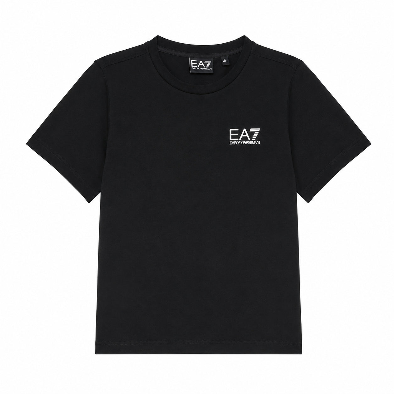 EA7 Emporio Armani T-Shirt 7B000020-UC001 | Maglietta Bambino Manica Corta | Nero