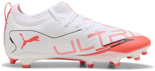 PUMA ULTRA 5 MATCH FG/AG JR WHITE 108167-01