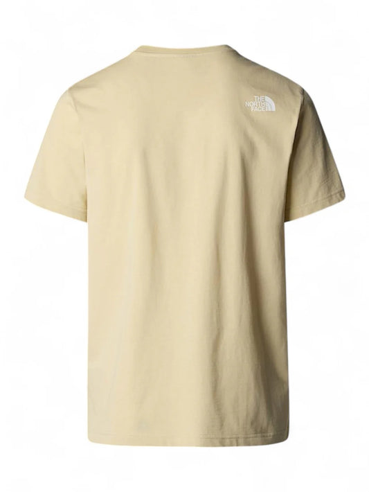 THE NORTH FACE M SS MOUNTAIN LINE TEE GRAVEL NF0A87NT3X41