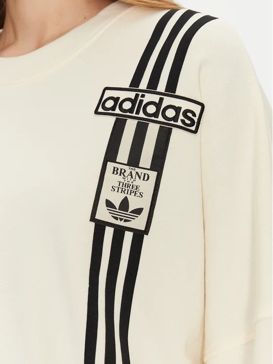 ADIDAS AOR CROP SWEATSHIRT CREWHT JD0084