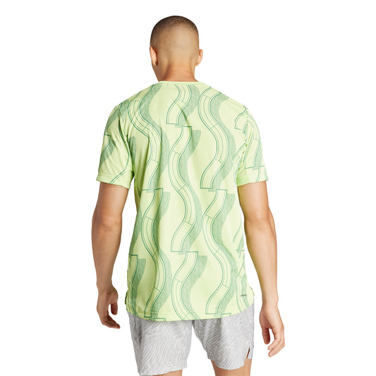 ADIDAS CLUB GRAPH TEE LIME/GREEN IL7391