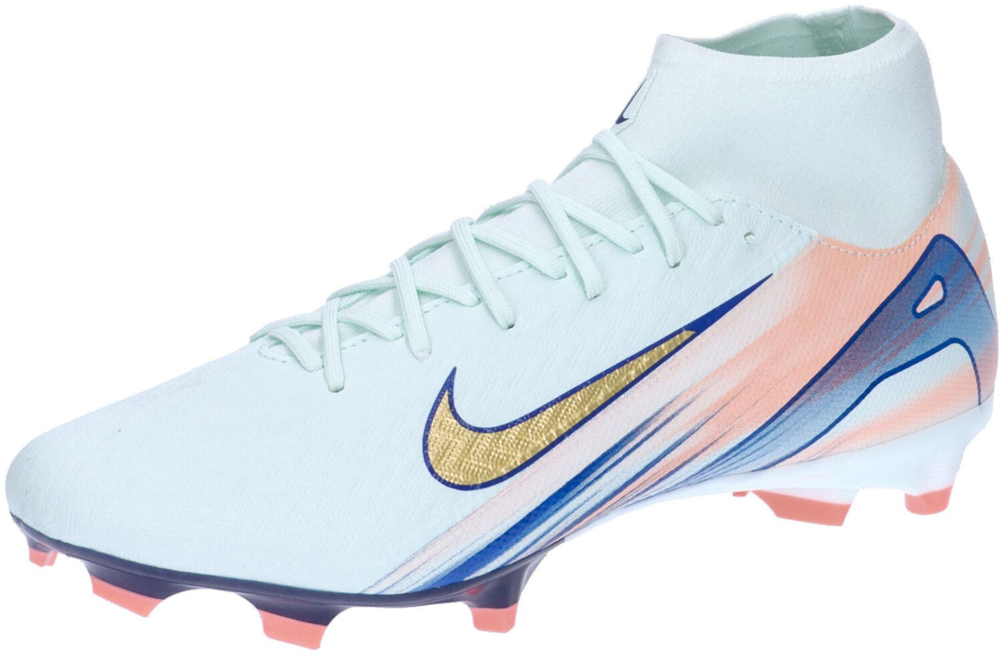 NIKE ZM SUPERFLY 10 ACAD MDS FG/MG BARELY GREEN/MTLC GOLD COIN FZ1380-300