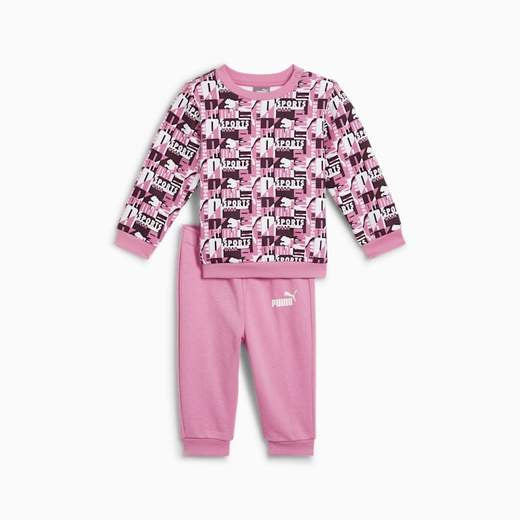 PUMA MINICATS AOP CREW JOGGER FL INF MAUVED OUT 683327-48