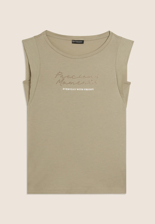 FREDDY T-SHIRT MANICA CORTA DONNA S26WSLT8-V99